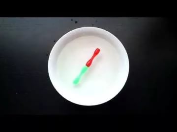 Компас в чашке воды