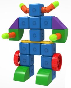 Модель робота из Magnetic blocks